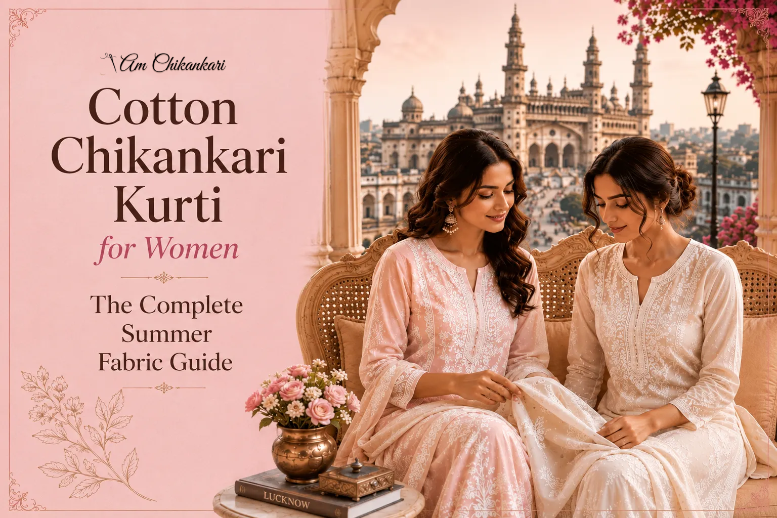 Cotton Chikankari Kurti for Women - The Complete Summer Fabric Guide